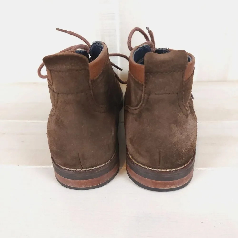 Cole Haan Ogden Stitch II Chukka Boots Men's Size 9M Muir Brown Suede C26393